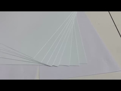 White PVC core sheet for ID cards