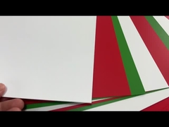 White PVC core sheet for plastic cards